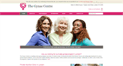 Desktop Screenshot of gynae-centre.co.uk